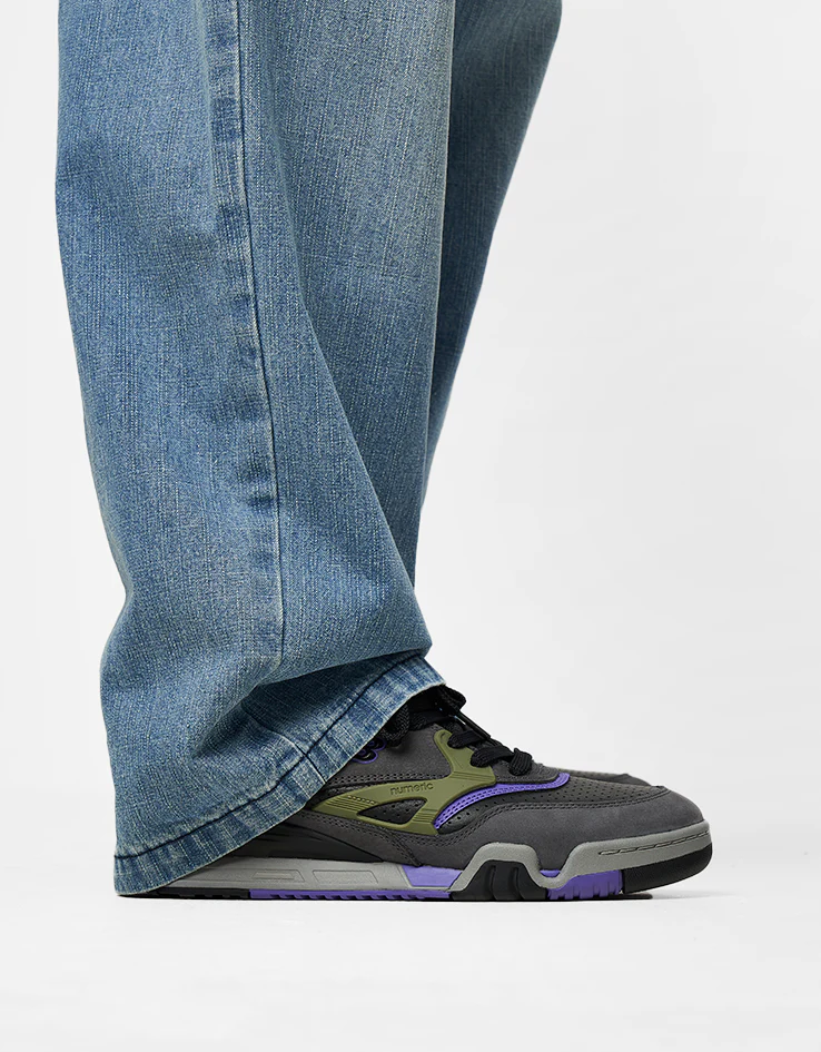 Butter Goods Blotch Denim Jeans - Streaky Blue - Image 6