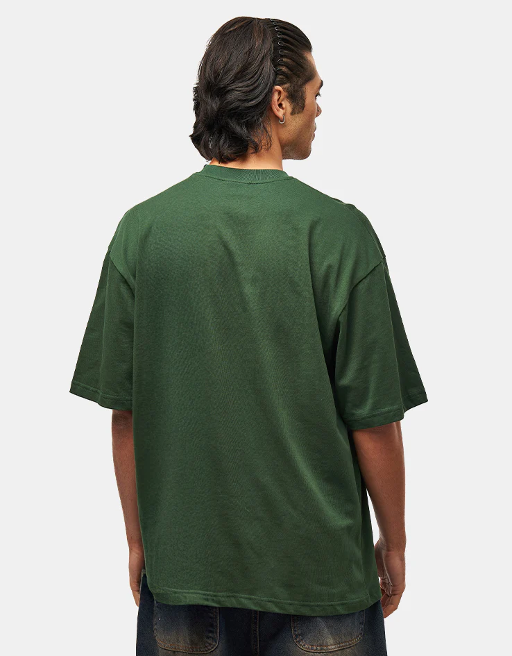 Butter Goods Blotch T-Shirt - Dark Forest - Image 2