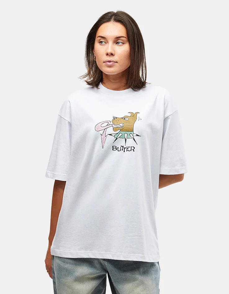 Butter Goods Canine T-Shirt - White - Image 4