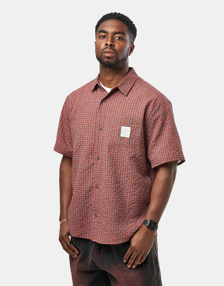 Butter Goods Equipment S/S Shirt - Cherry - Image 2