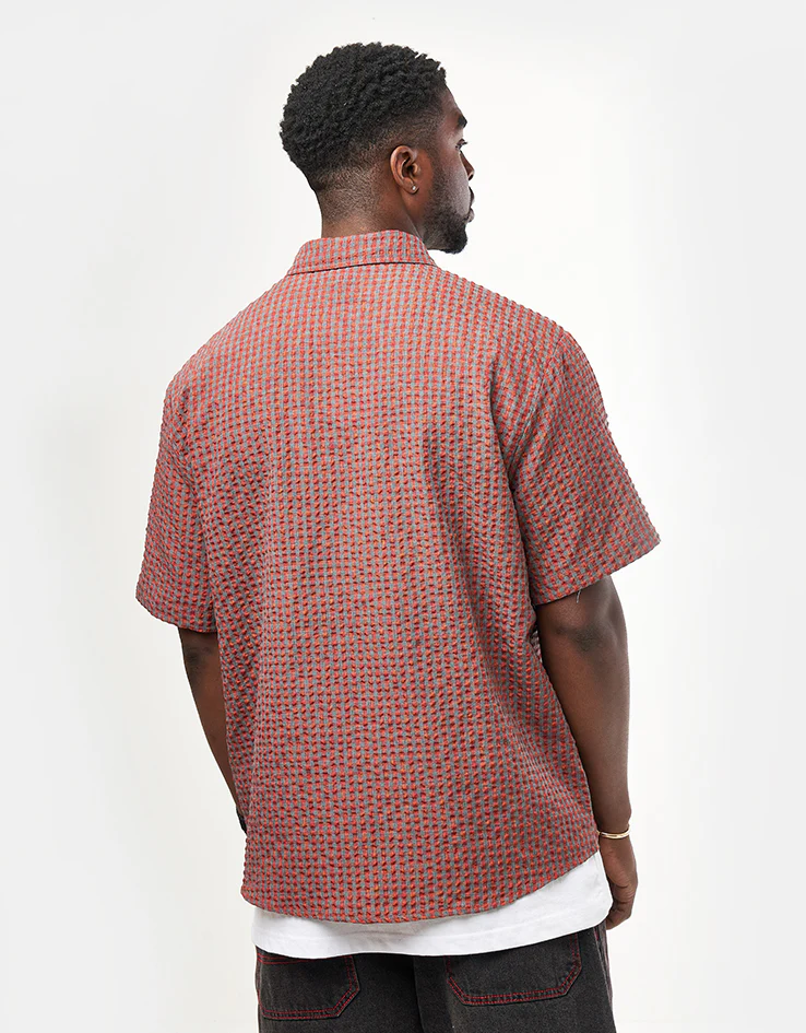 Butter Goods Equipment S/S Shirt - Cherry - Image 5