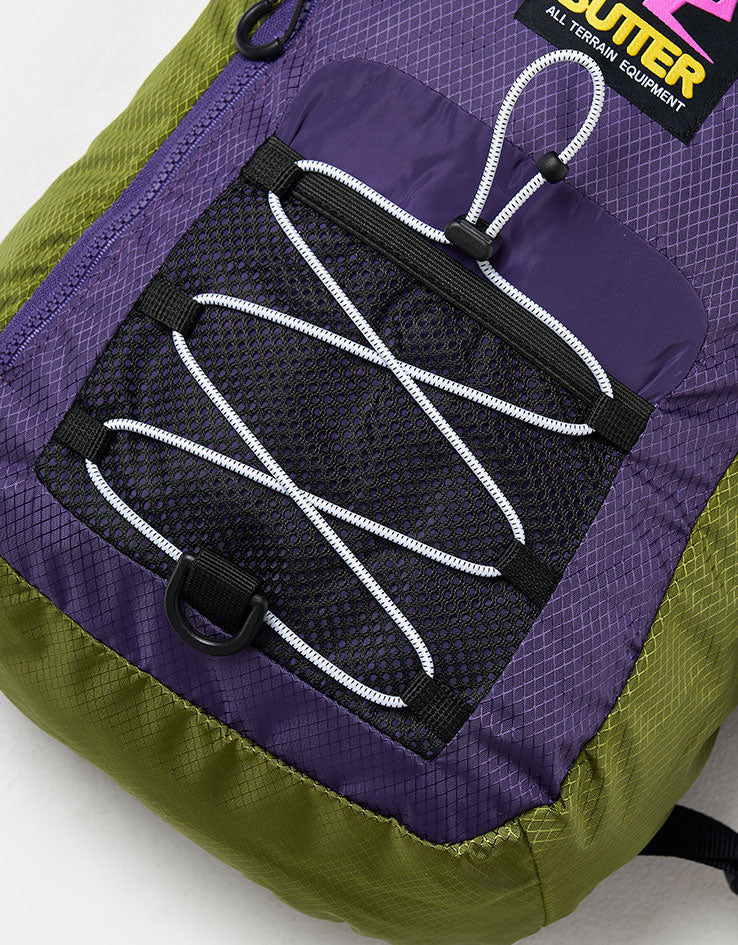 Butter Goods Express Shoulder Bag - Grass / Purple - Image 3