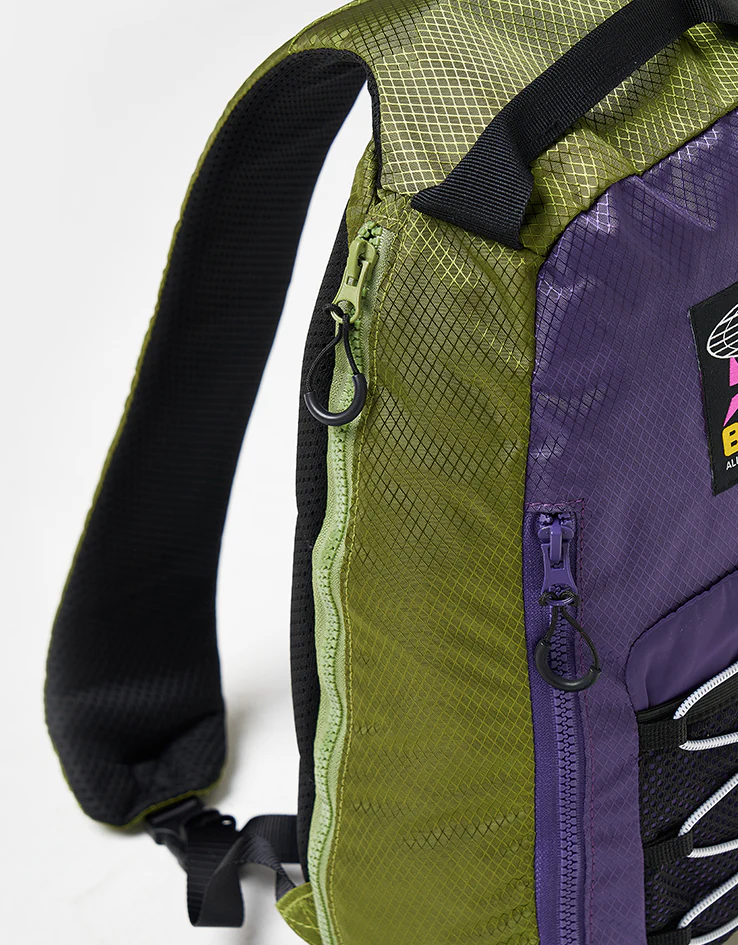 Butter Goods Express Shoulder Bag - Grass / Purple - Image 6