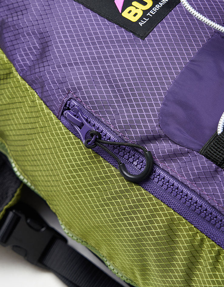 Butter Goods Express Shoulder Bag - Grass / Purple - Image 8