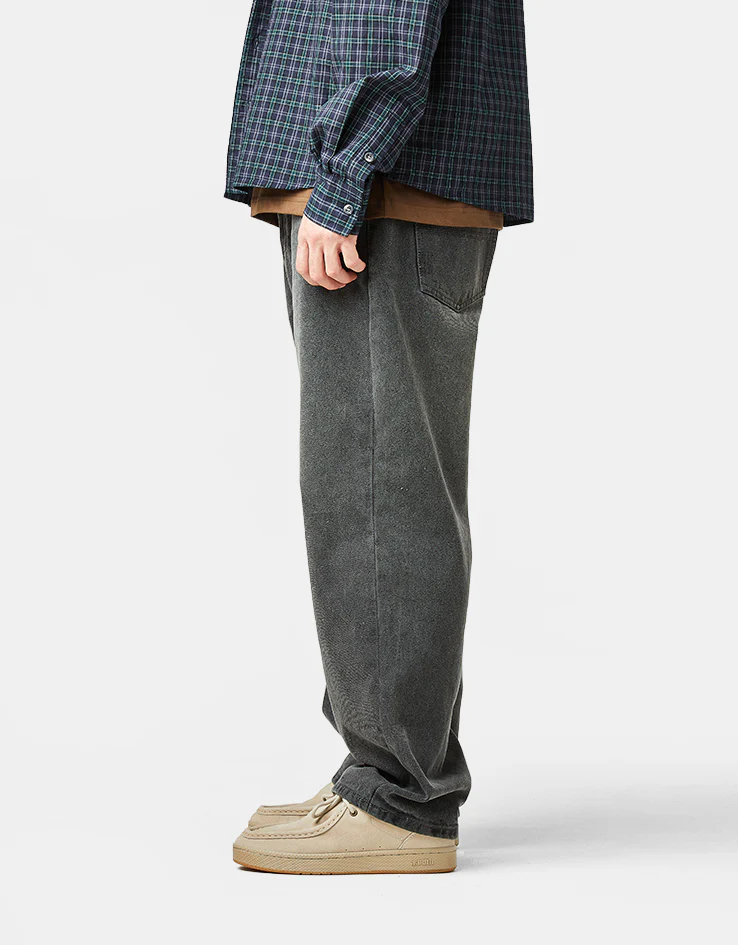 Butter Goods Garage Denim Jeans - Faded Black - Image 3