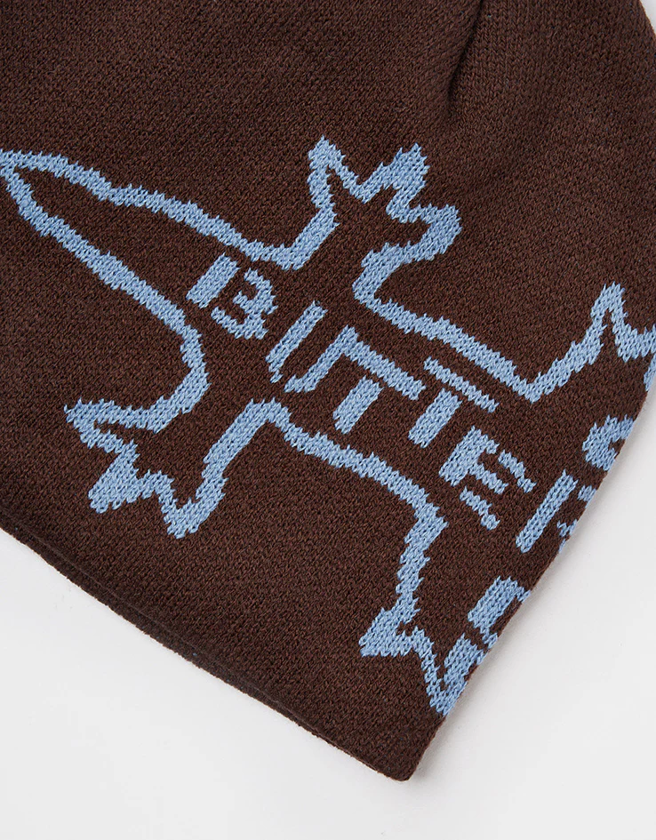 Butter Goods Reptile Skully Beanie - Umber - Image 2