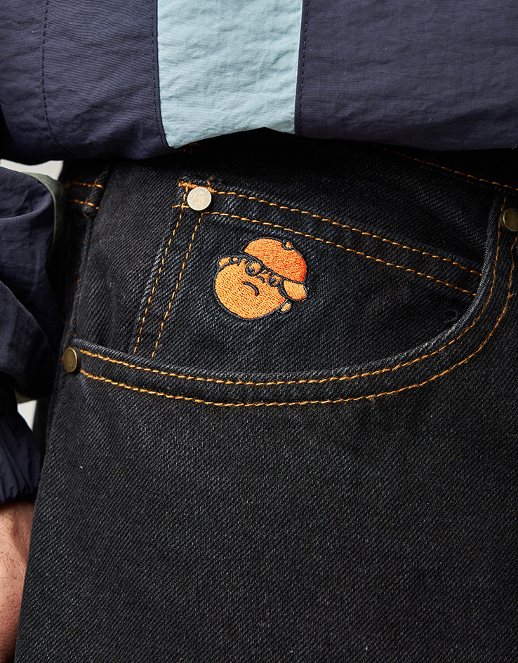 Butter Goods Santosuosso Denim Jean - Washed Black - Image 5