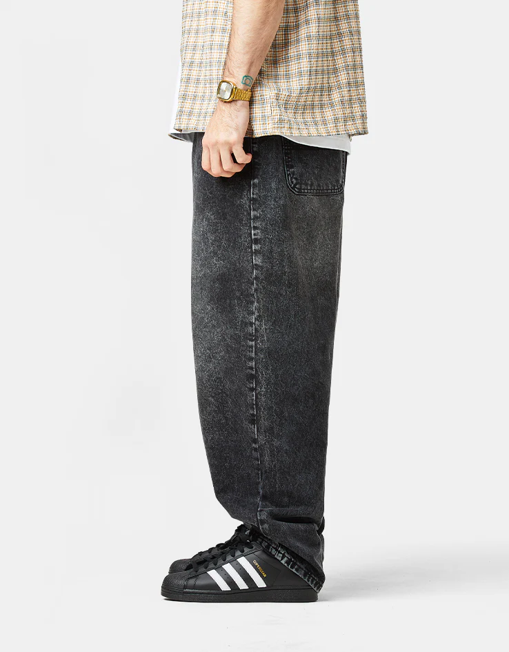 Butter Goods Santosuosso Denim Jeans - Stonewash Black - Image 2