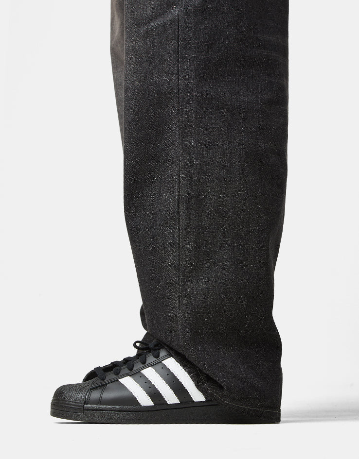 Butter Goods Scorpion Stitch Denim Jeans - Slub Black - Image 7