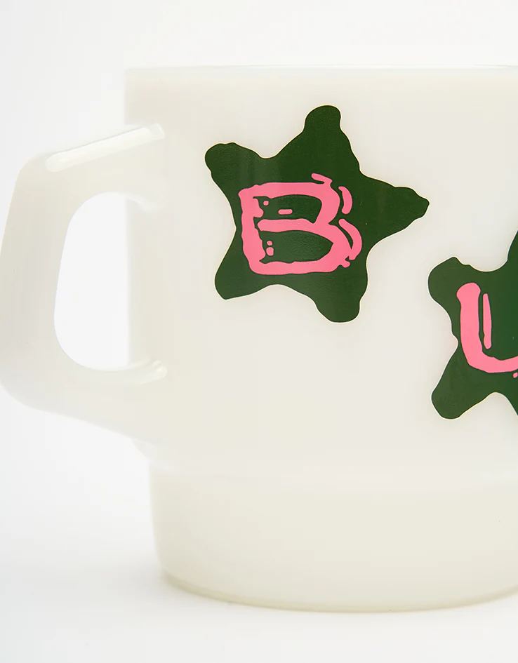 Butter Goods Stars Milk Glass - White - Image 2