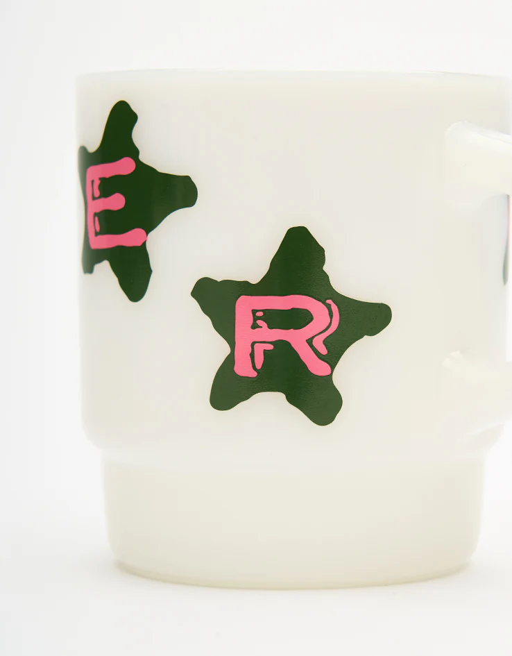 Butter Goods Stars Milk Glass - White - Image 3
