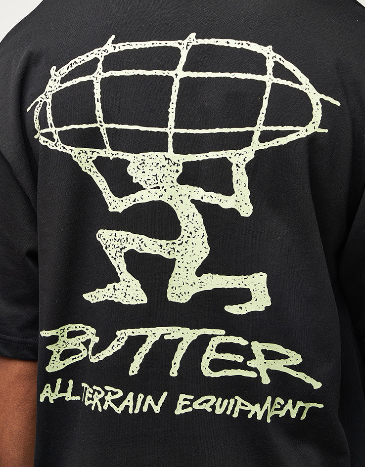 Butter Goods Terrain T-Shirt - Black - Image 3