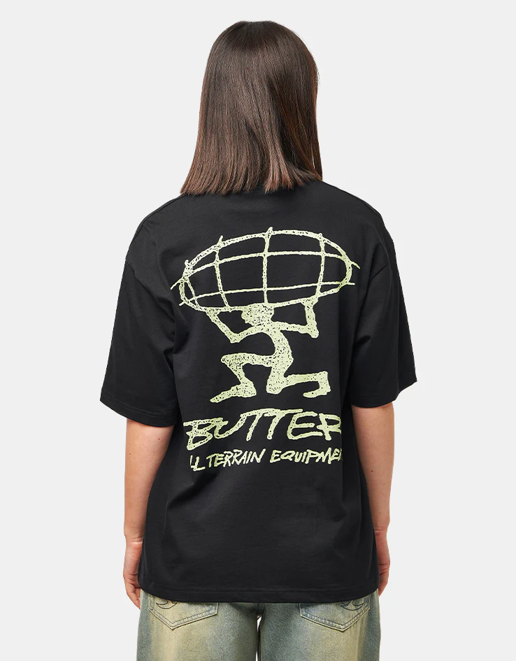 Butter Goods Terrain T-Shirt - Black - Image 5