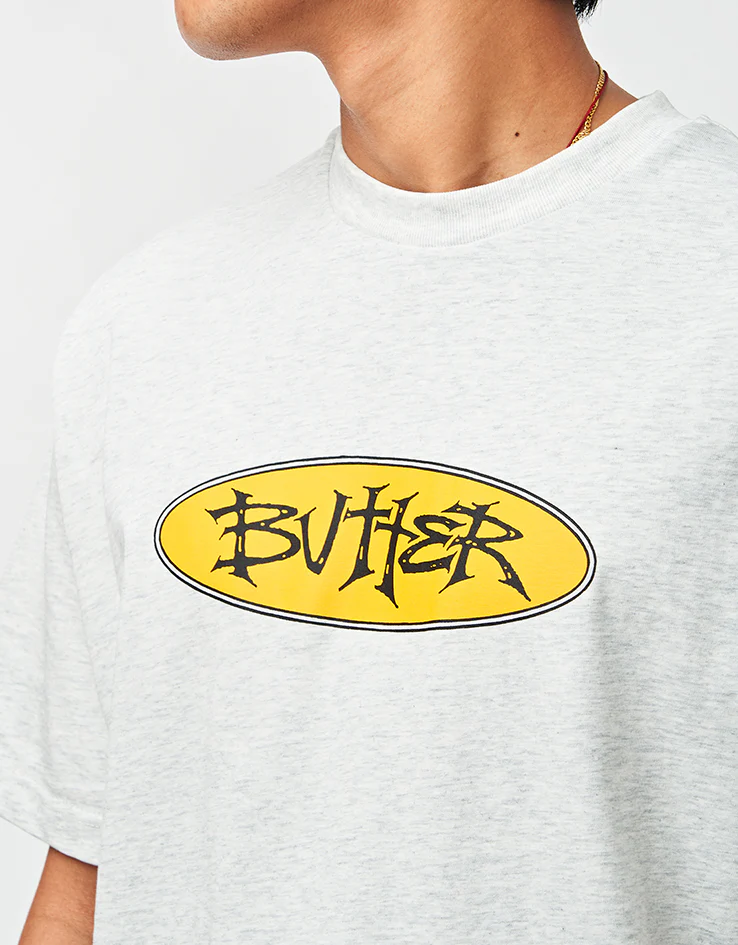 Butter Goods Tide T-Shirt - Ash - Image 2