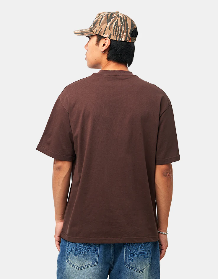 Butter Goods Tide T-Shirt - Chestnut - Image 3