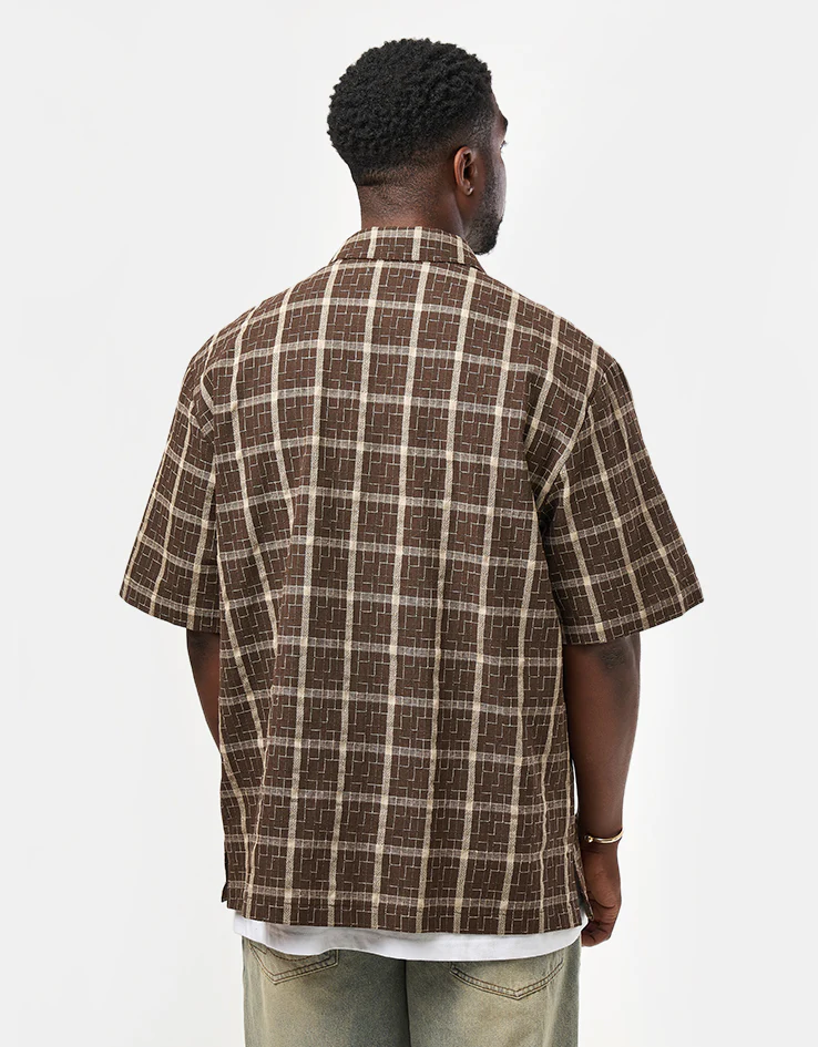 Butter Goods Vacation S/S Shirt - Brown - Image 3