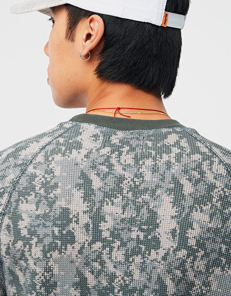 Butter Goods Waffle L/S Top - Digital Camo - Image 4
