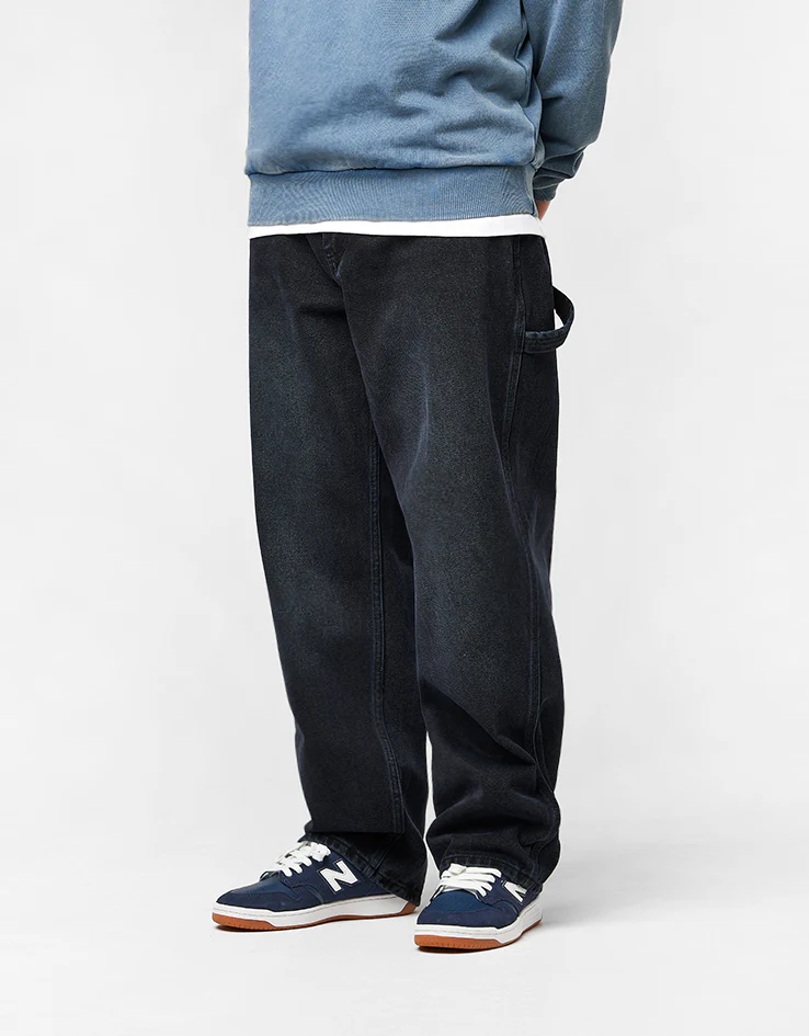 Butter Goods Weathergear Denim Jeans - Dark Navy Tint - Image 2