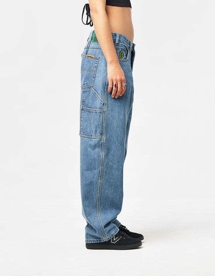 Butter Goods Weathergear Denim Jeans - Streaky Indigo - Image 11