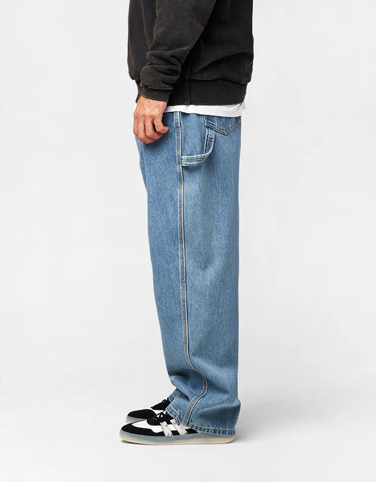 Butter Goods Weathergear Denim Jeans - Streaky Indigo - Image 3