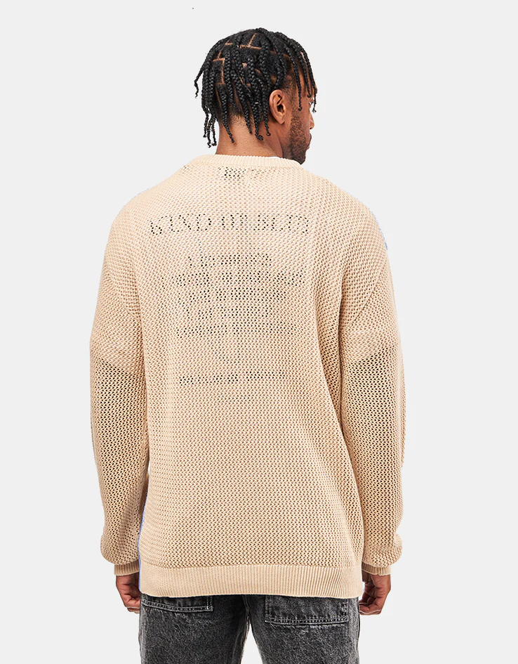Butter Goods x Miles Davis Miles Knit Sweater - Cream - Image 2