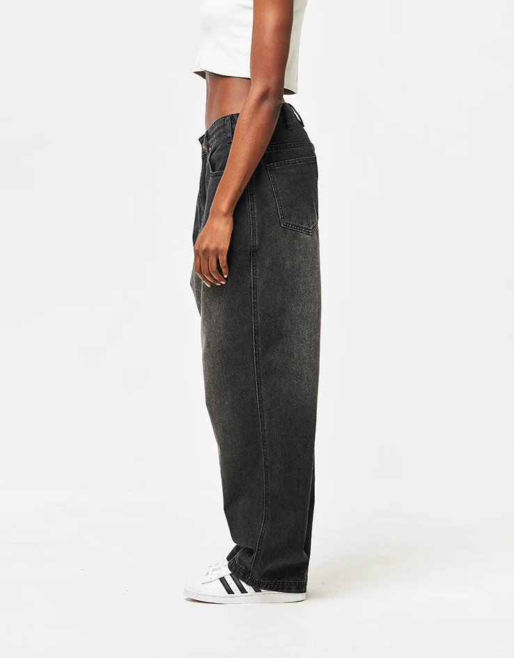 Butter Goods x Peanuts Spike Denim Jeans - Faded Black - Image 10