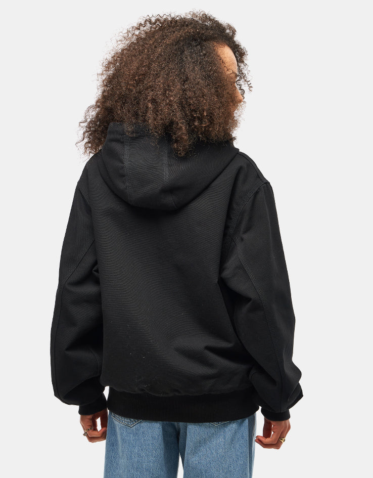 Carhartt WIP 50 Years Anniversary Reversible OG Active Jacket Canvas - Black/USA Red (Rinsed) - Image 17