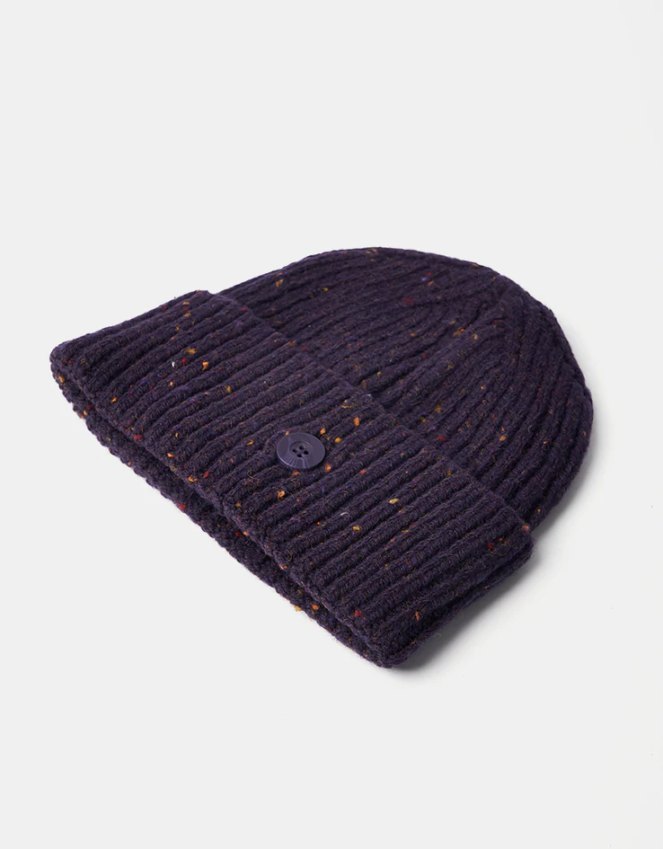 Carhartt WIP Anglistic Beanie - Speckled Lakers - Image 3