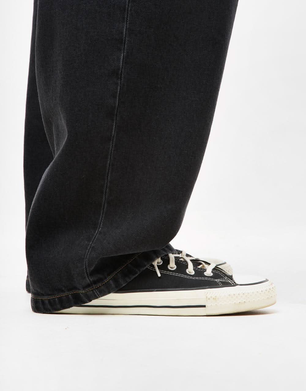 Carhartt WIP Brandon Pant - Black (Stone Washed) - Image 7