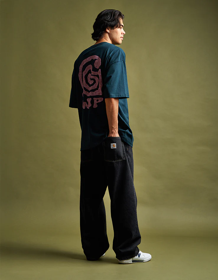 Carhartt WIP Brandon Pant - Black (Stone Washed) - Image 9