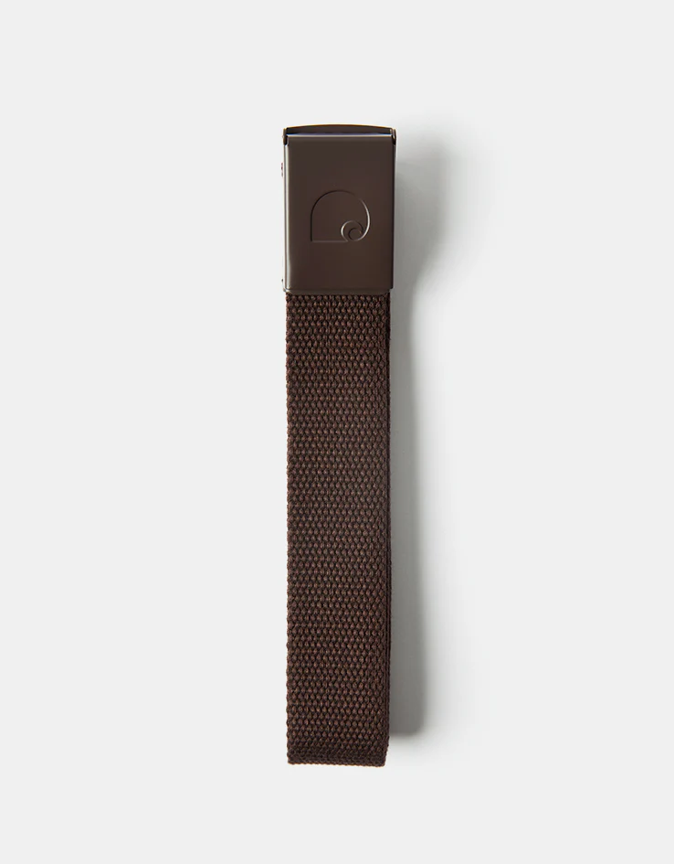 Carhartt WIP C-Logo Tonal Web Belt - Palisander/White