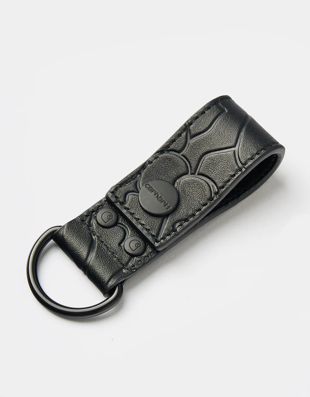 Carhartt WIP Camo Duck Keyholder - Black/Black - Image 2
