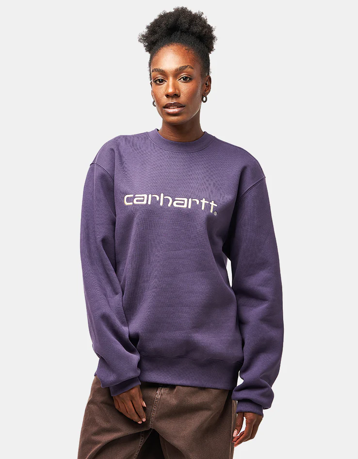 Carhartt WIP Carhartt Sweatshirt - Lakers/Salt - Image 5