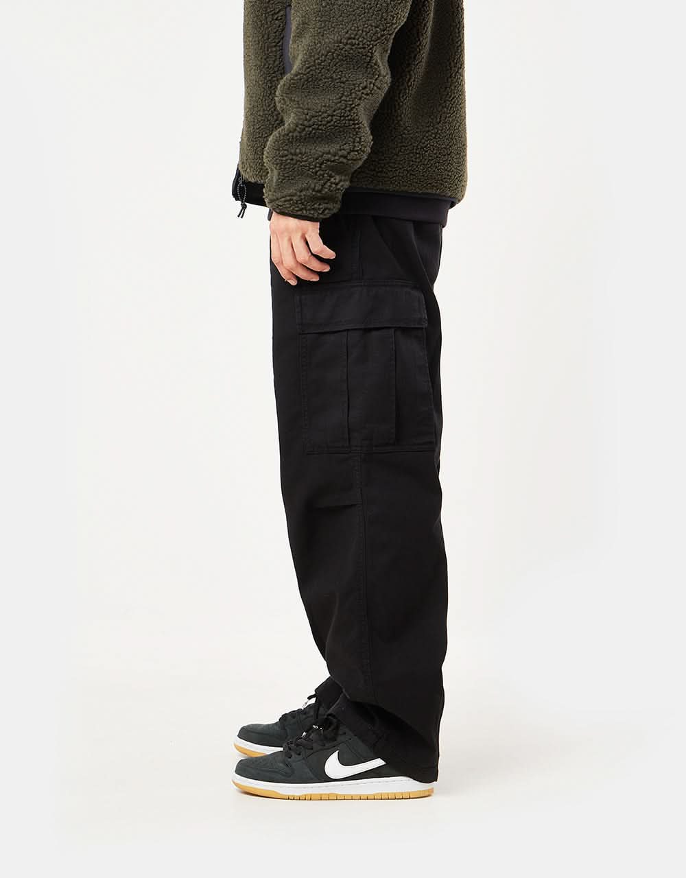 Carhartt WIP Cole Cargo Pant - Black (Garment Dyed) - Image 2