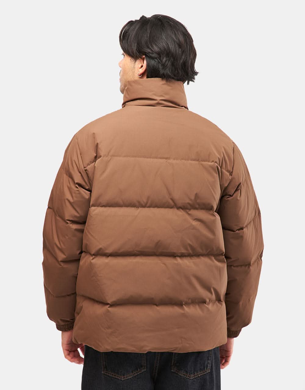 Carhartt WIP Danville Jacket - Chocolate/White - Image 2