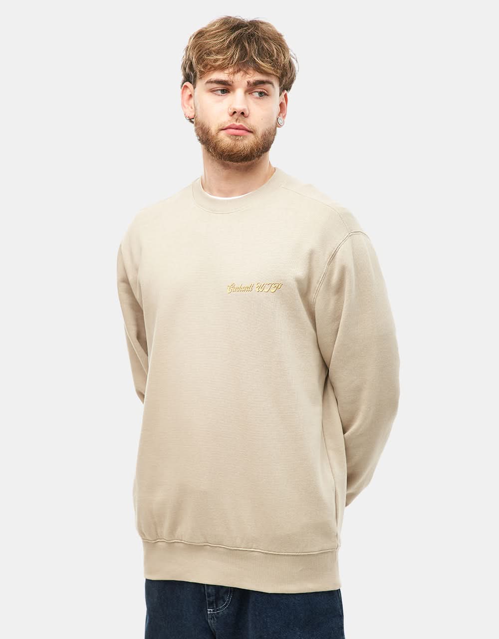 Carhartt WIP Greatest Flicks Sweatshirt - Fleue De Sel - Image 2