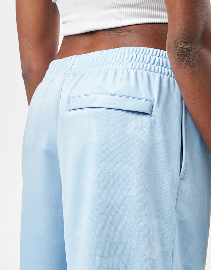 Carhartt WIP Hartt Football Shorts - Heart Train Jacquard/Bluebird - Image 11