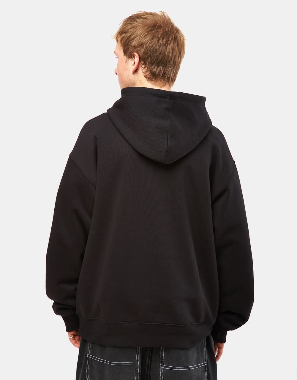 Carhartt WIP Hooded Brown Ducks Sweatshirt - Black - Image 2