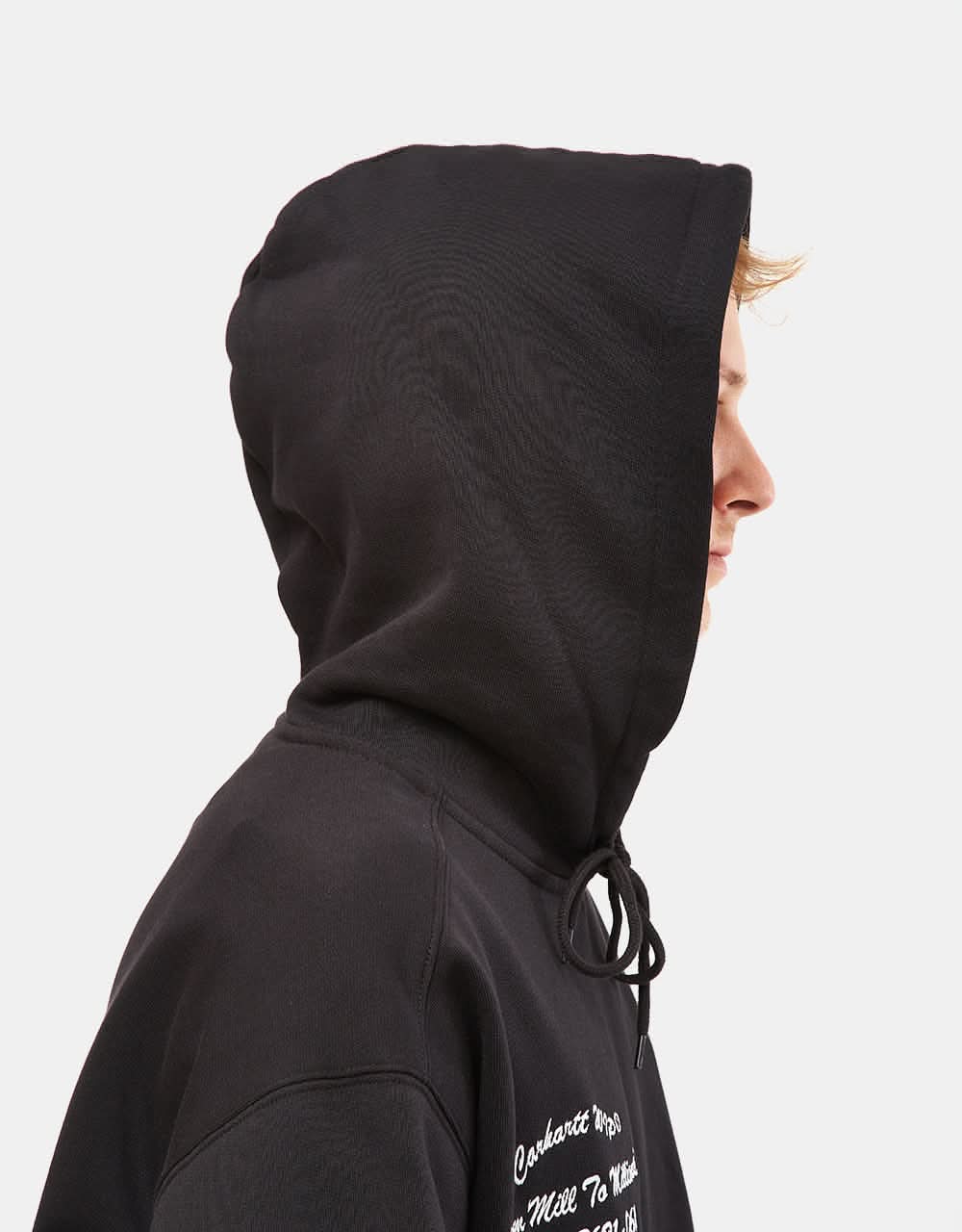 Carhartt WIP Hooded Brown Ducks Sweatshirt - Black - Image 5