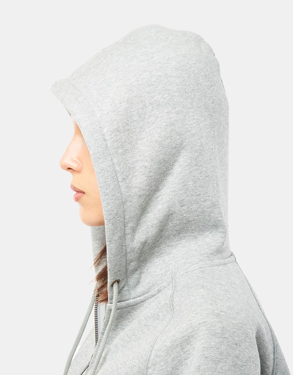 Carhartt WIP Hooded Chase Jacket - Grey Heather/Gold - Image 8