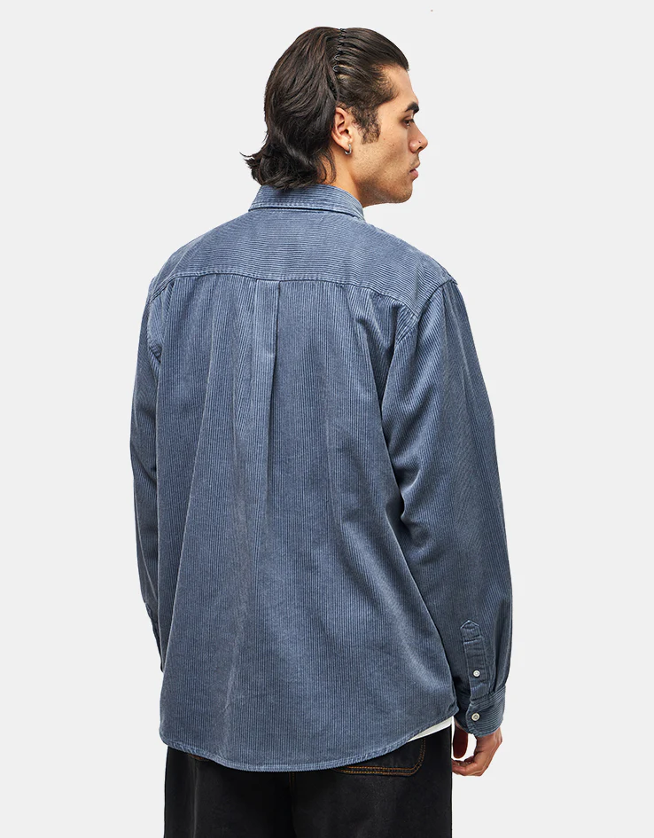 Carhartt WIP L/S Madison Cord Shirt - Angelite/Angelite - Image 3
