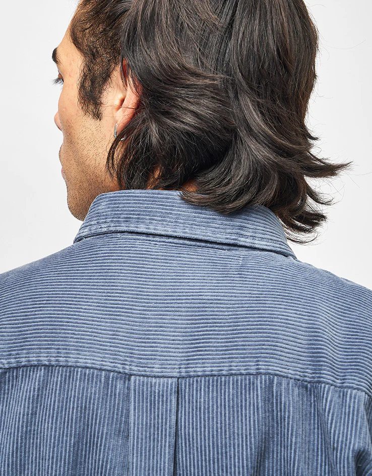 Carhartt WIP L/S Madison Cord Shirt - Angelite/Angelite - Image 7