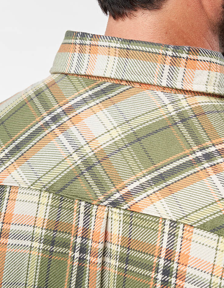 Carhartt WIP L/S Tunick Shirt - Tunick Check/Dollar Green - Image 6