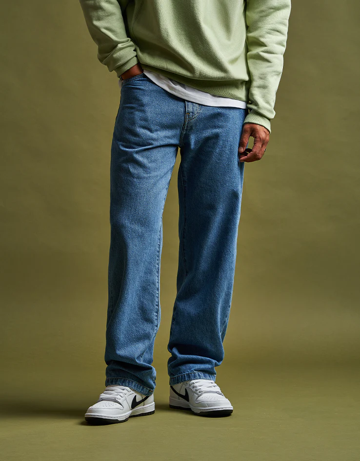 Carhartt WIP Landon Pant - Blue (Heavy Stone Wash)
