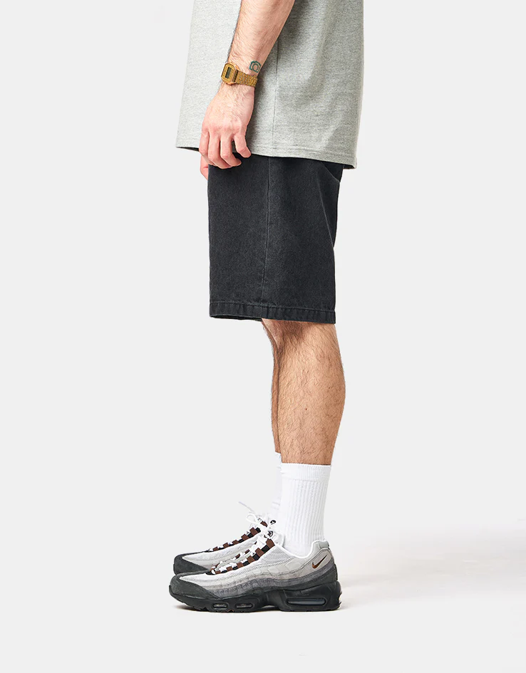Carhartt WIP Landon Short - Black (Stone Washed) - Image 3