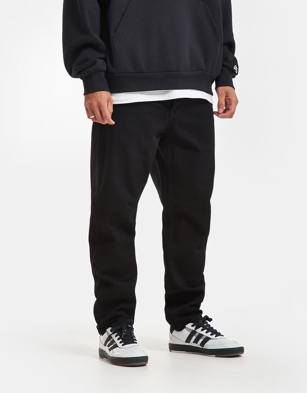 Carhartt WIP Newel Pant - Black (One Wash) - Image 4