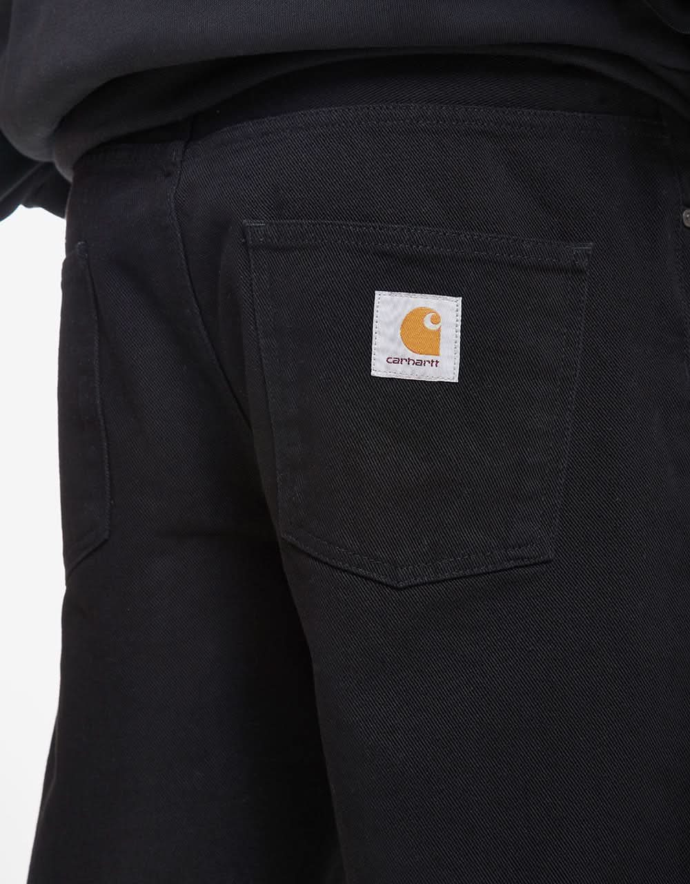 Carhartt WIP Newel Pant - Black (One Wash) - Image 9