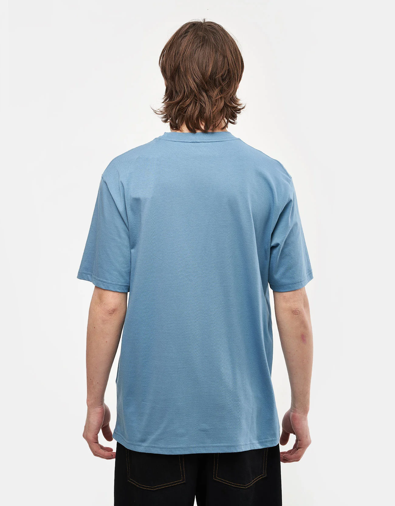 Carhartt WIP Precision Work T-Shirt - Clay Blue - Image 3