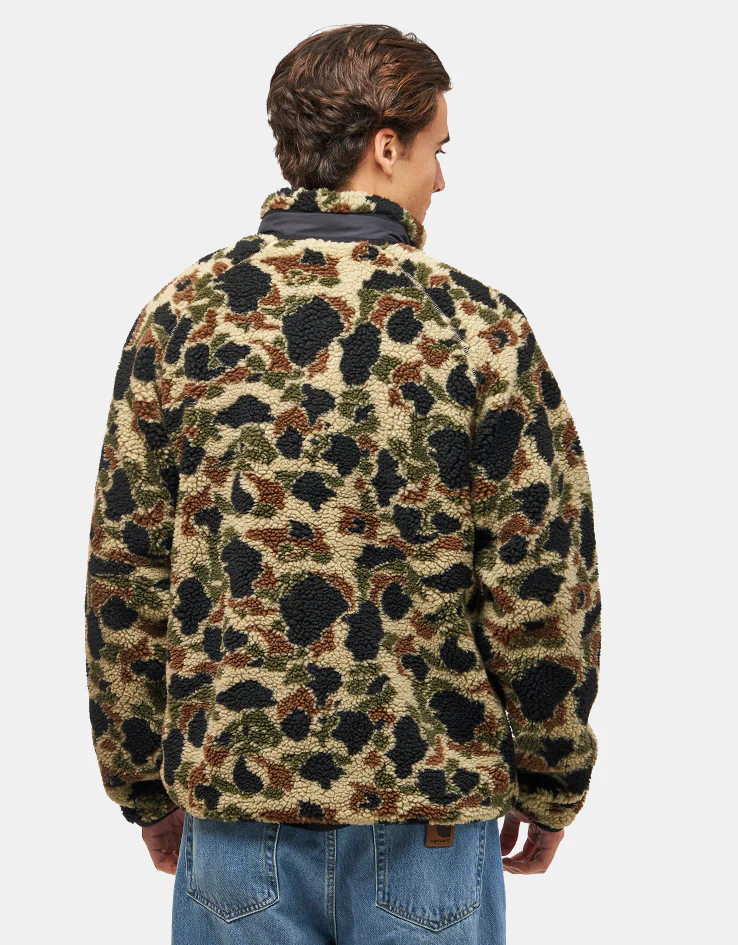 Carhartt WIP Prentis Liner - Camo Duck Jacquard/Green/Black - Image 2