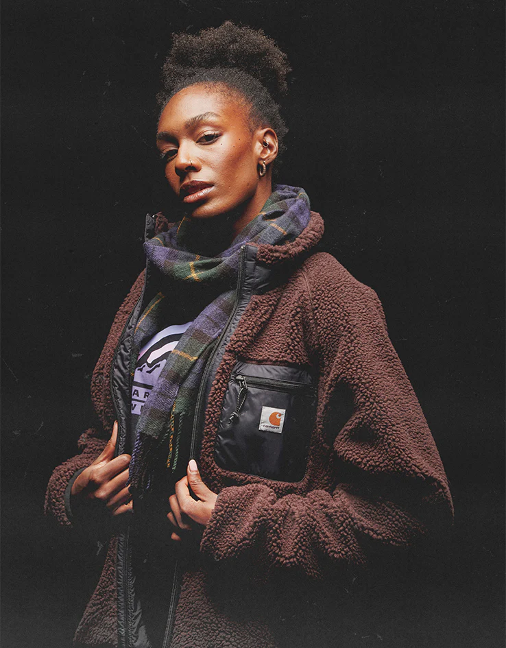 Carhartt WIP Prentis Liner - Palisander/Black - Image 2